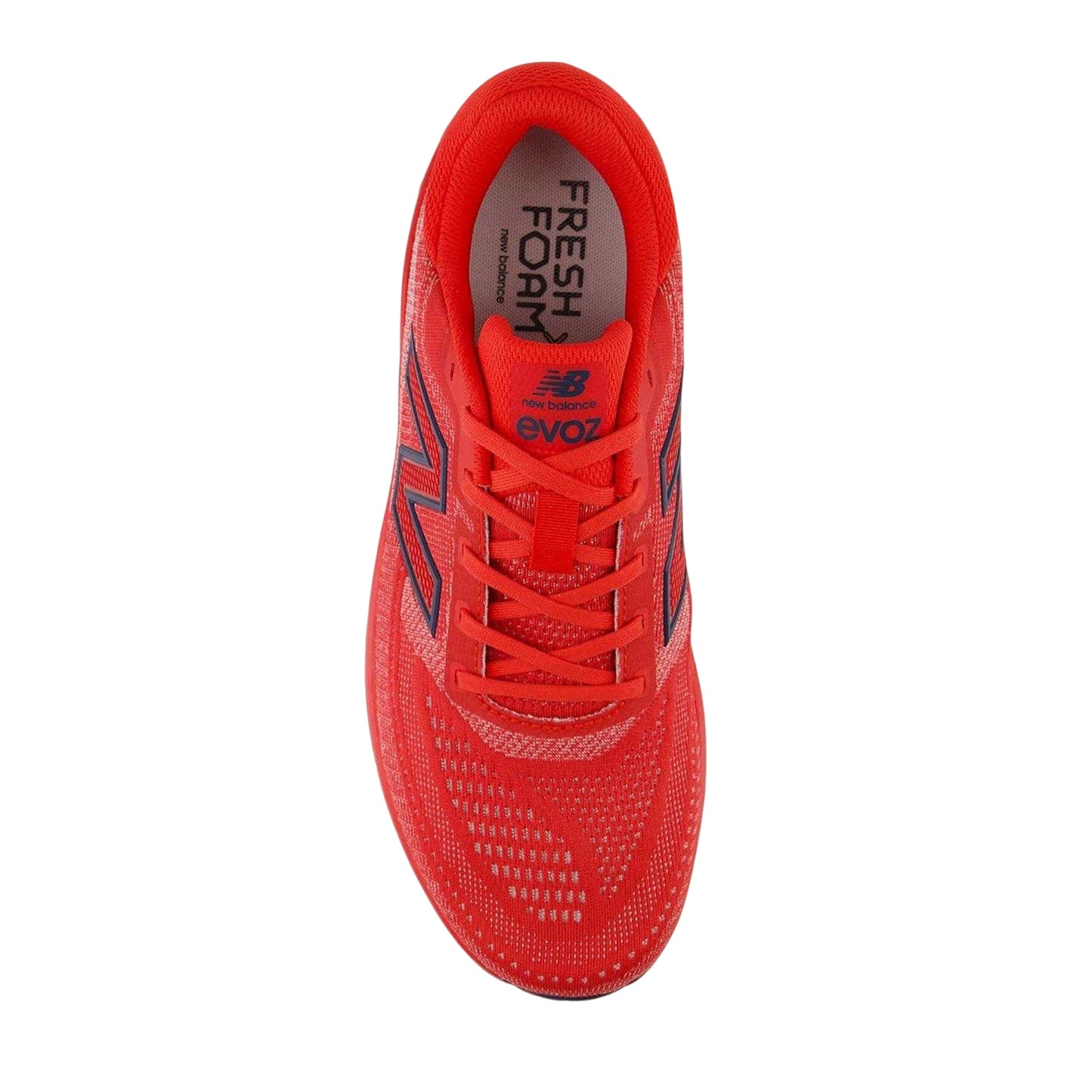 Fire Red-Navy - Side - New Balance Mens Evoz V4 Shoes
