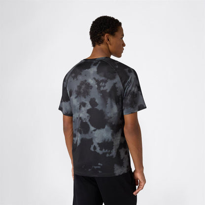 Black - Lifestyle - Champion Mens Tie Dye Performance T-Shirt