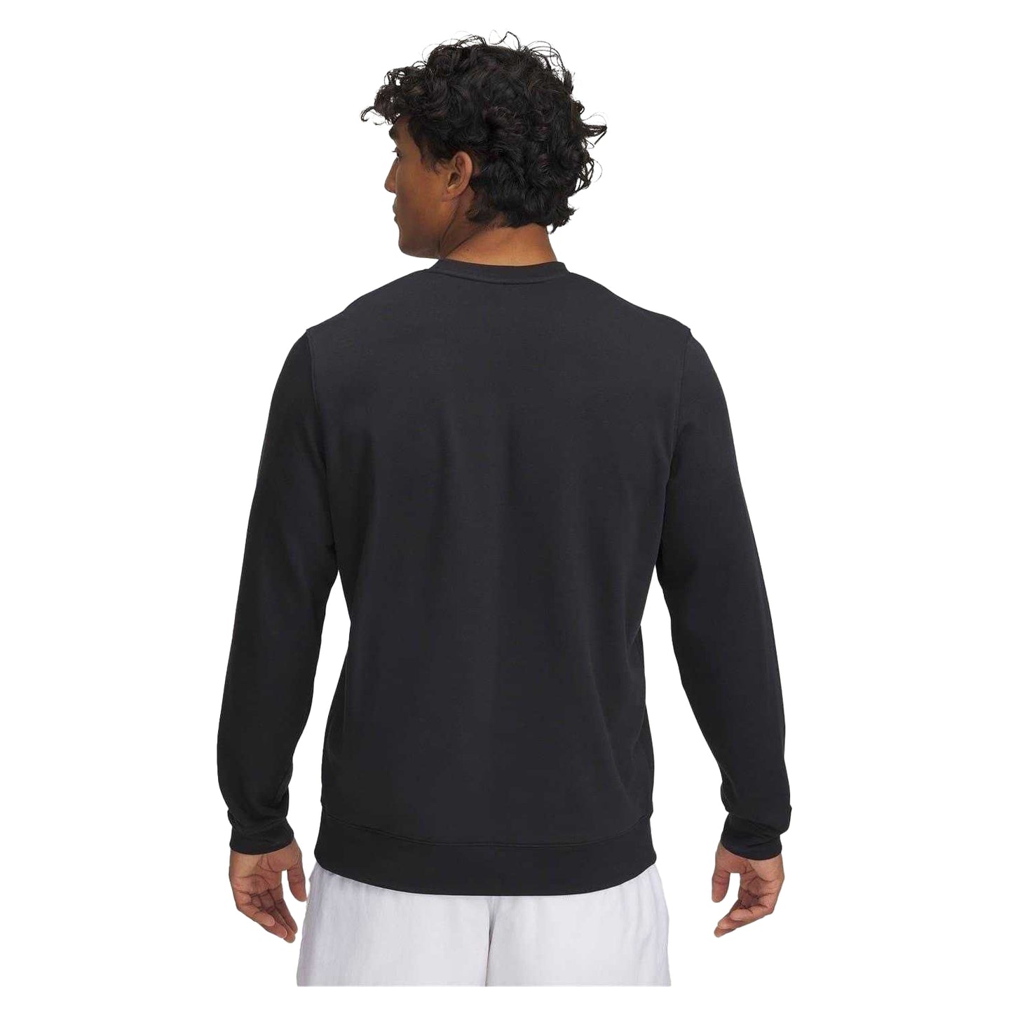 Black - Back - Under Armour Mens Rival Fleece Sweatshirt