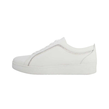 Urban - Back - FitFlop Womens-Ladies Rally Rhinestone Leather Casual Shoes
