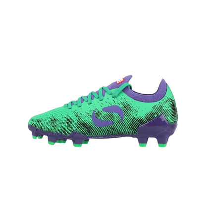 Green-Purple - Side - Sondico Childrens-Kids Sondico Blaze Hulk Football Boots