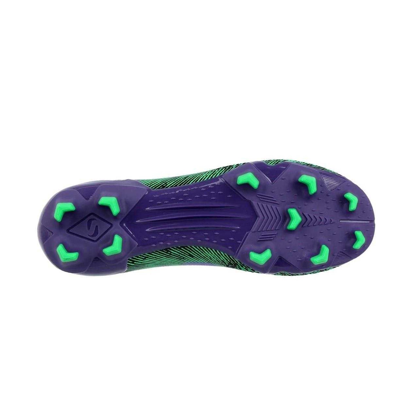 Green-Purple - Pack Shot - Sondico Childrens-Kids Sondico Blaze Hulk Football Boots