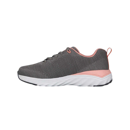 Grey-Pink - Side - Slazenger Womens-Ladies Jenson Trainers