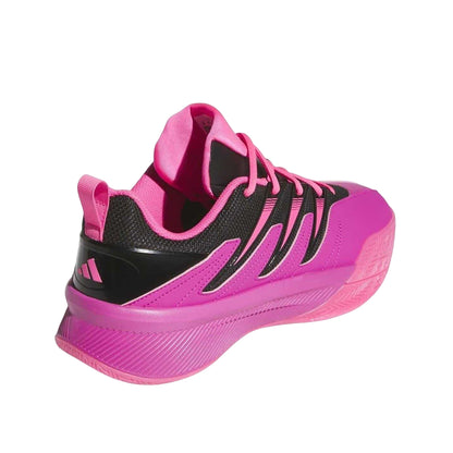 Fuchsia - Back - Adidas Womens-Ladies Dame Certified 3 Basketball Shoes