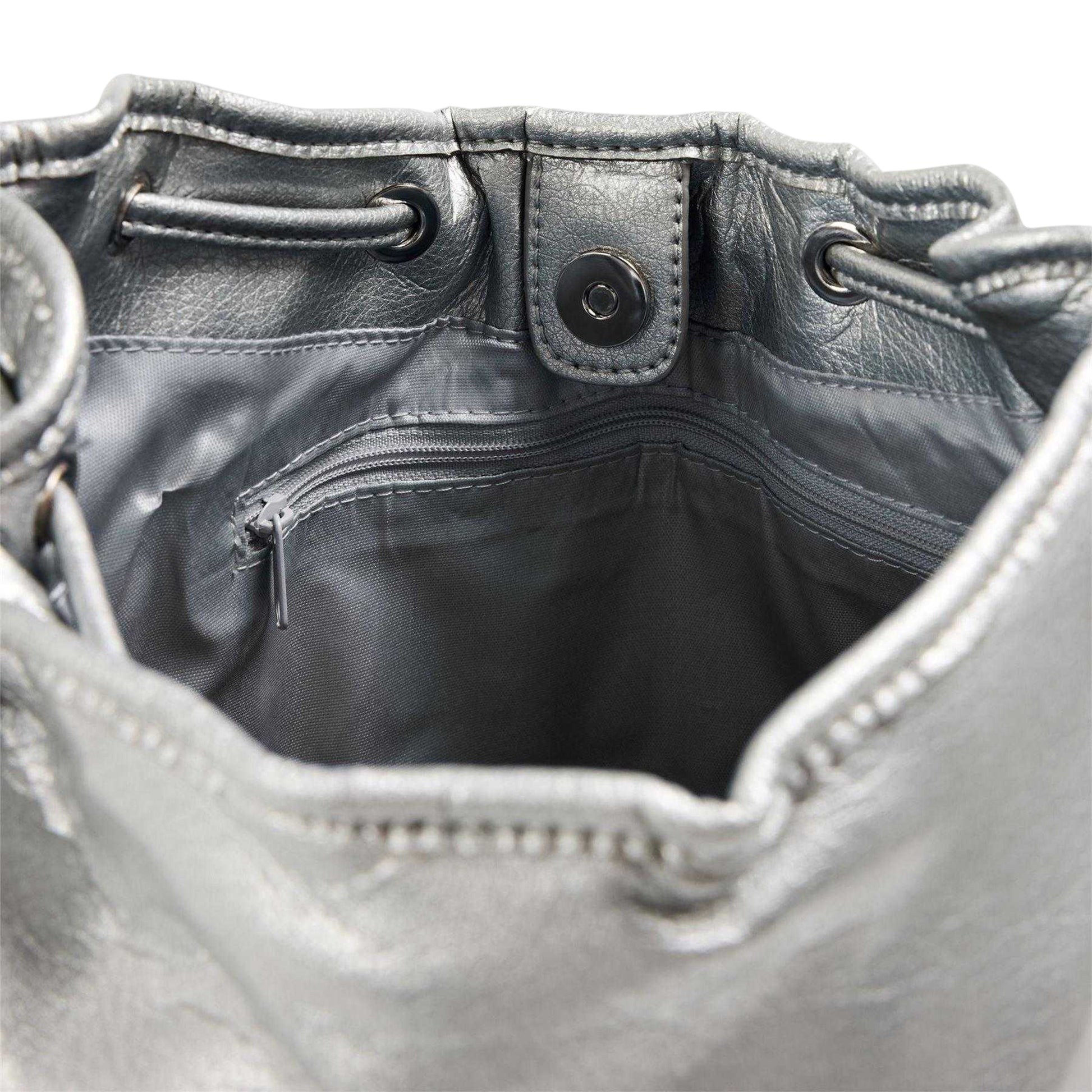 Silver - Side - Puma Womens-Ladies Duchess Hobo Bag