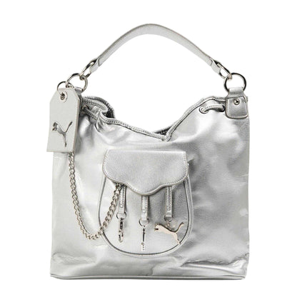 Silver - Front - Puma Womens-Ladies Duchess Hobo Bag