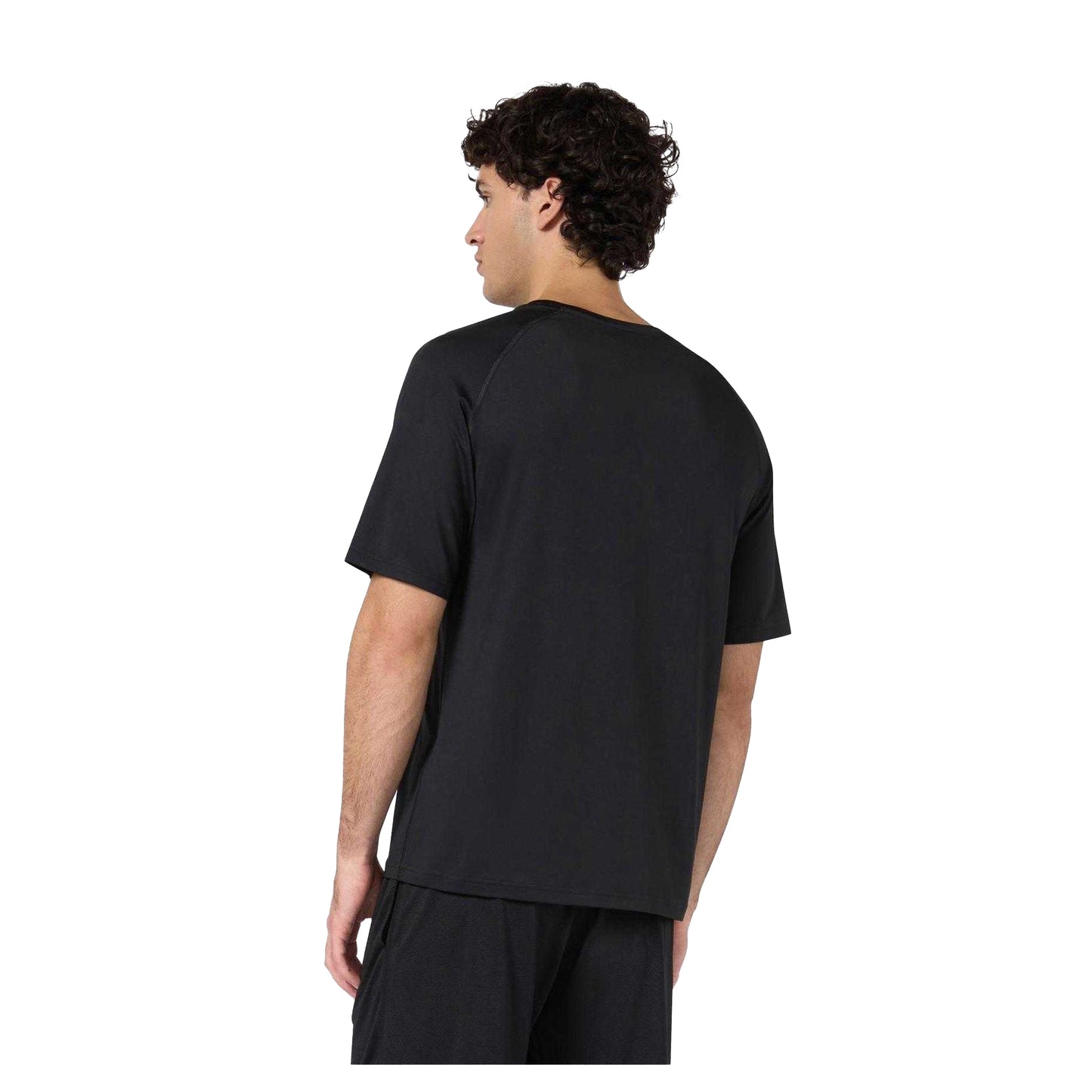 Black - Back - Champion Mens Quick Dry Performance T-Shirt