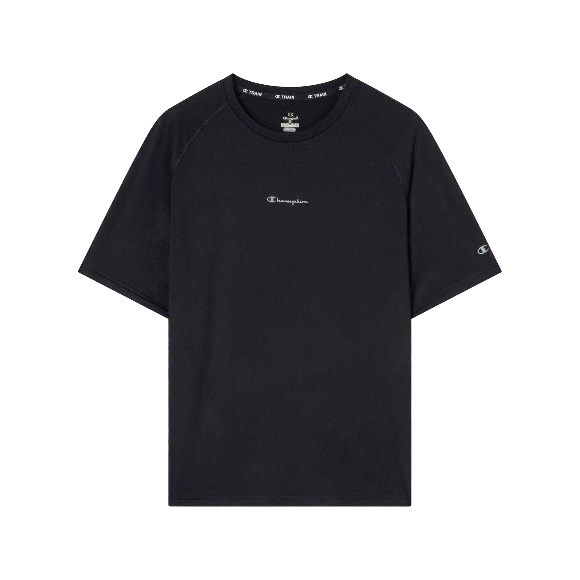 Black - Front - Champion Mens Quick Dry Performance T-Shirt