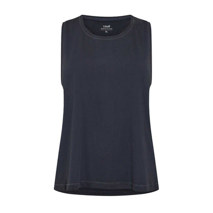 Black - Front - Casall Womens-Ladies Performance Gym Vest Top
