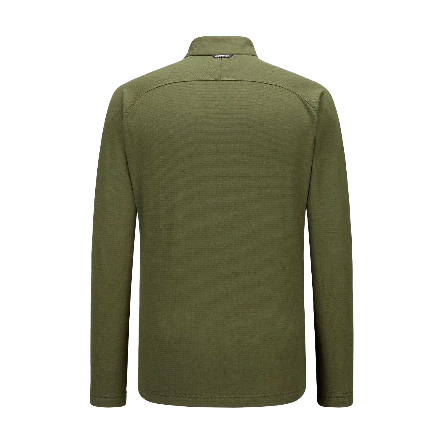 Olive - Back - Karrimor Mens Grid Fleece Top