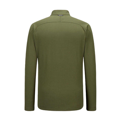 Olive - Back - Karrimor Mens Grid Fleece Top
