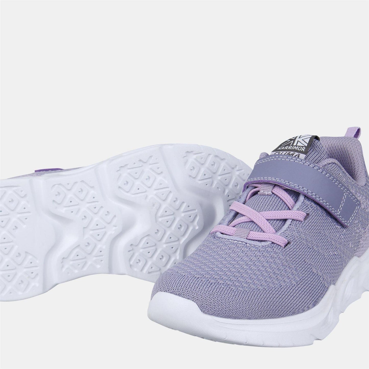 Purple - Side - Karrimor Childrens-Kids Light Up Trainers