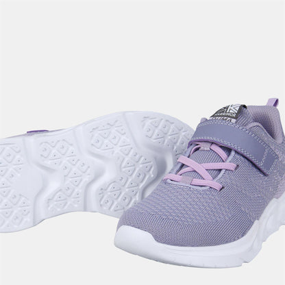 Purple - Side - Karrimor Childrens-Kids Light Up Trainers