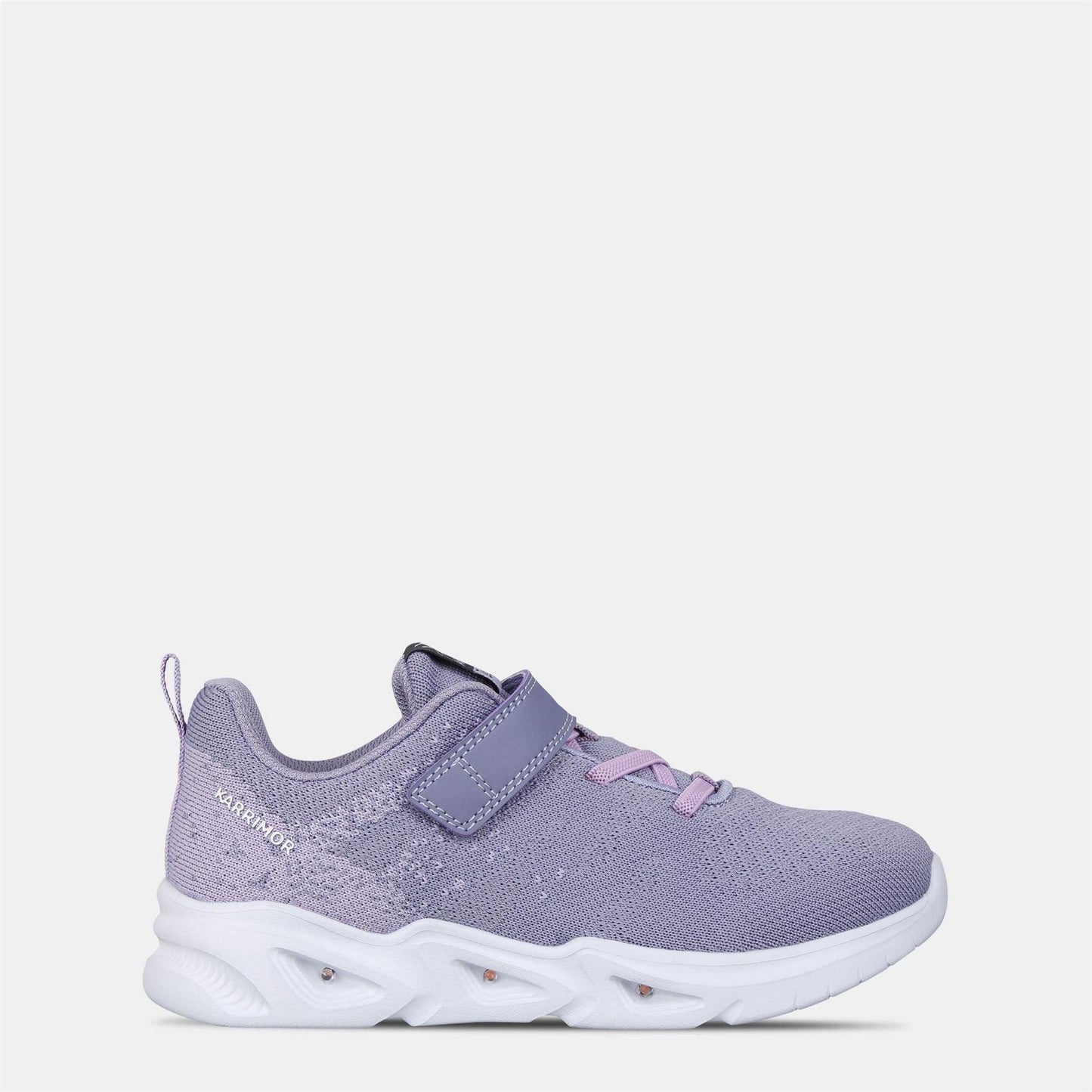 Purple - Front - Karrimor Childrens-Kids Light Up Trainers
