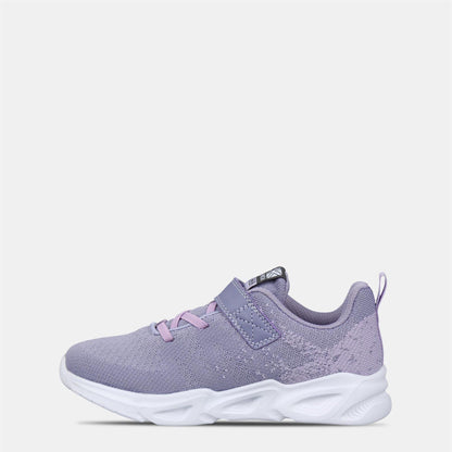 Purple - Back - Karrimor Childrens-Kids Light Up Trainers