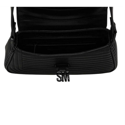 Black - Lifestyle - Steve Madden Womens-Ladies Quilted Shoulder Bag