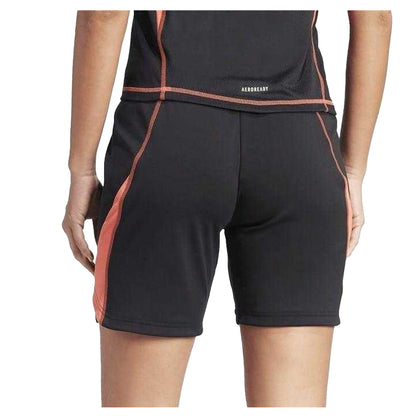 Black - Back - Adidas Womens-Ladies Tiro 24 Goalkeeper Shorts