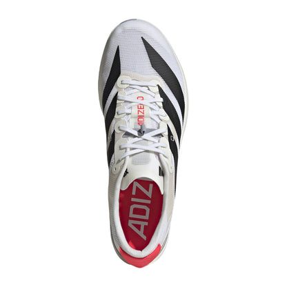 White-Black-Red - Side - Adidas Unisex Adult Finesse Low Running Shoes