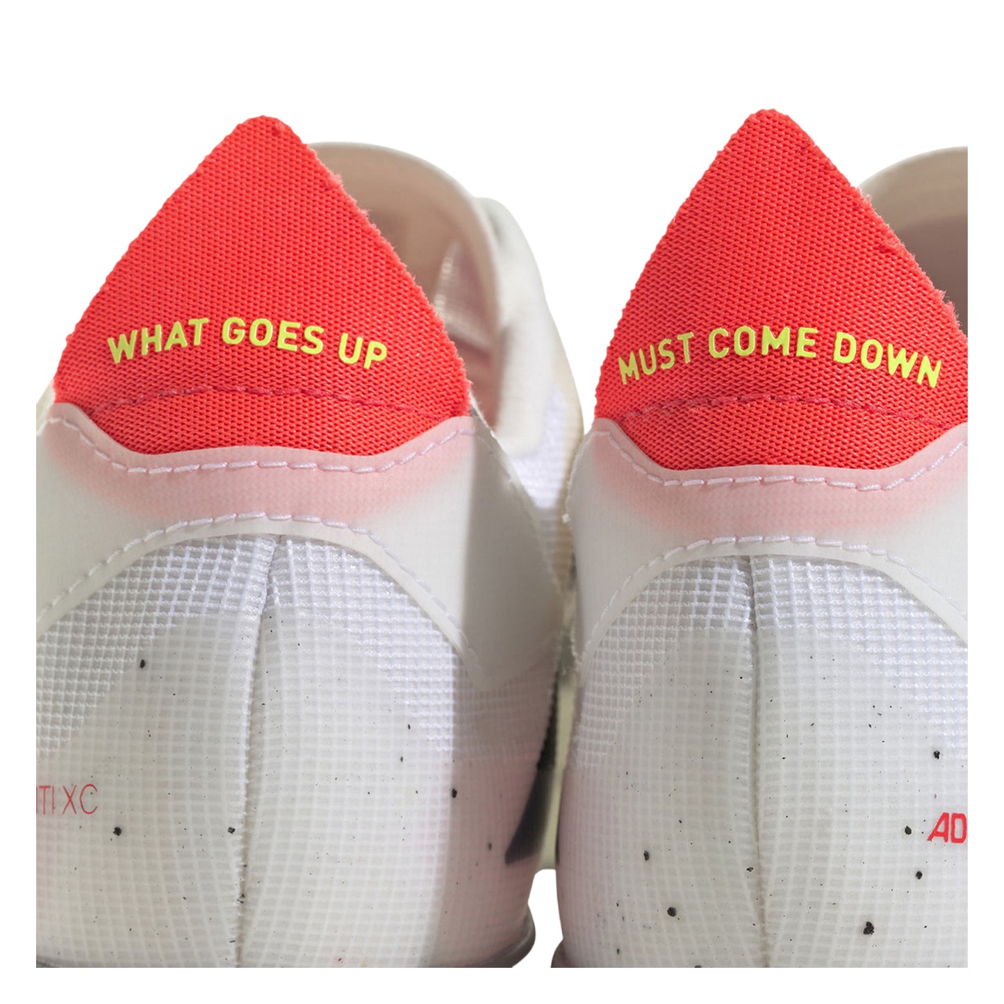 White-Black-Red - Pack Shot - Adidas Unisex Adult Finesse Low Running Shoes
