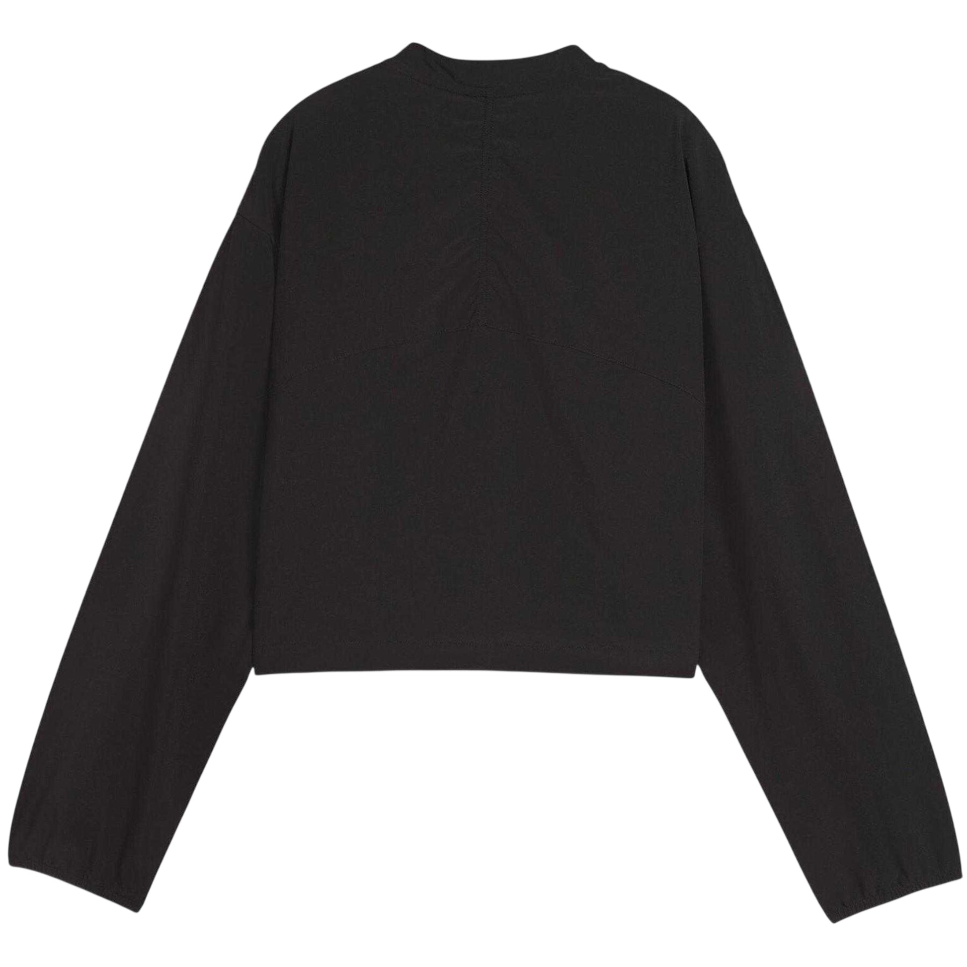 Puma Black - Back - Puma Womens-Ladies Crop Sweatshirt