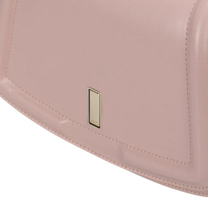 Beige - Side - Hugo Boss Ariell Leather Saddle Bag