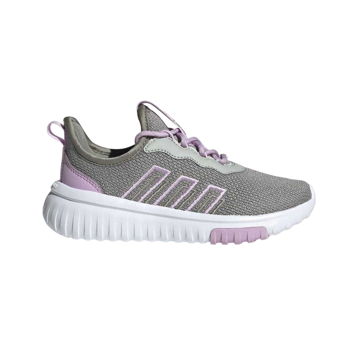 Grey-Lilac - Lifestyle - Adidas Childrens-Kids Kaptir 4.0 Trainers