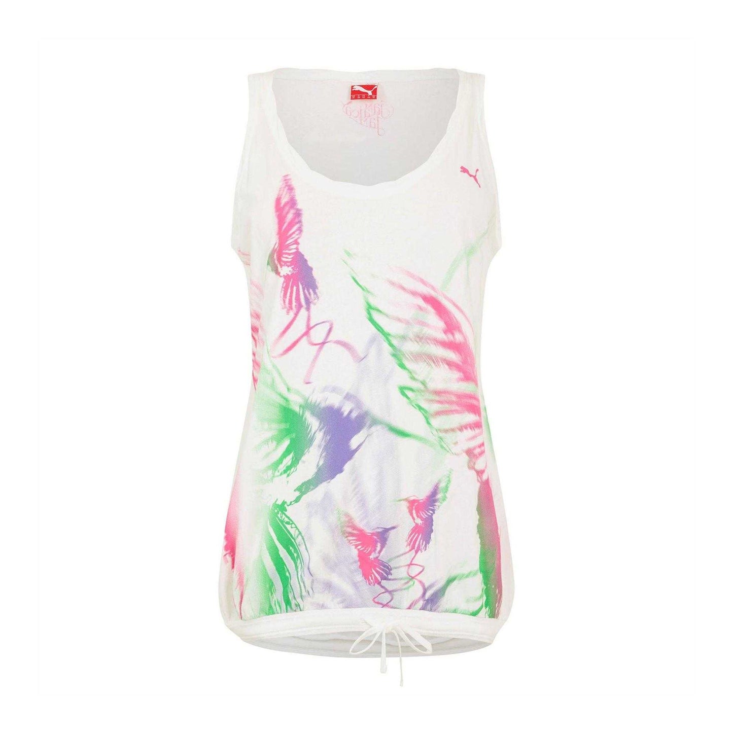 Multicoloured - Front - Puma Womens-Ladies Hummingbird Sleeveless Vest Top