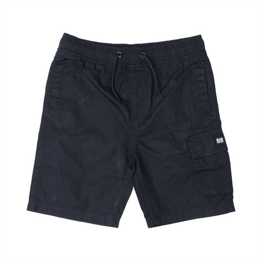 Navy - Front - Weekend Offender Womens-Ladies River Plate Cargo Shorts