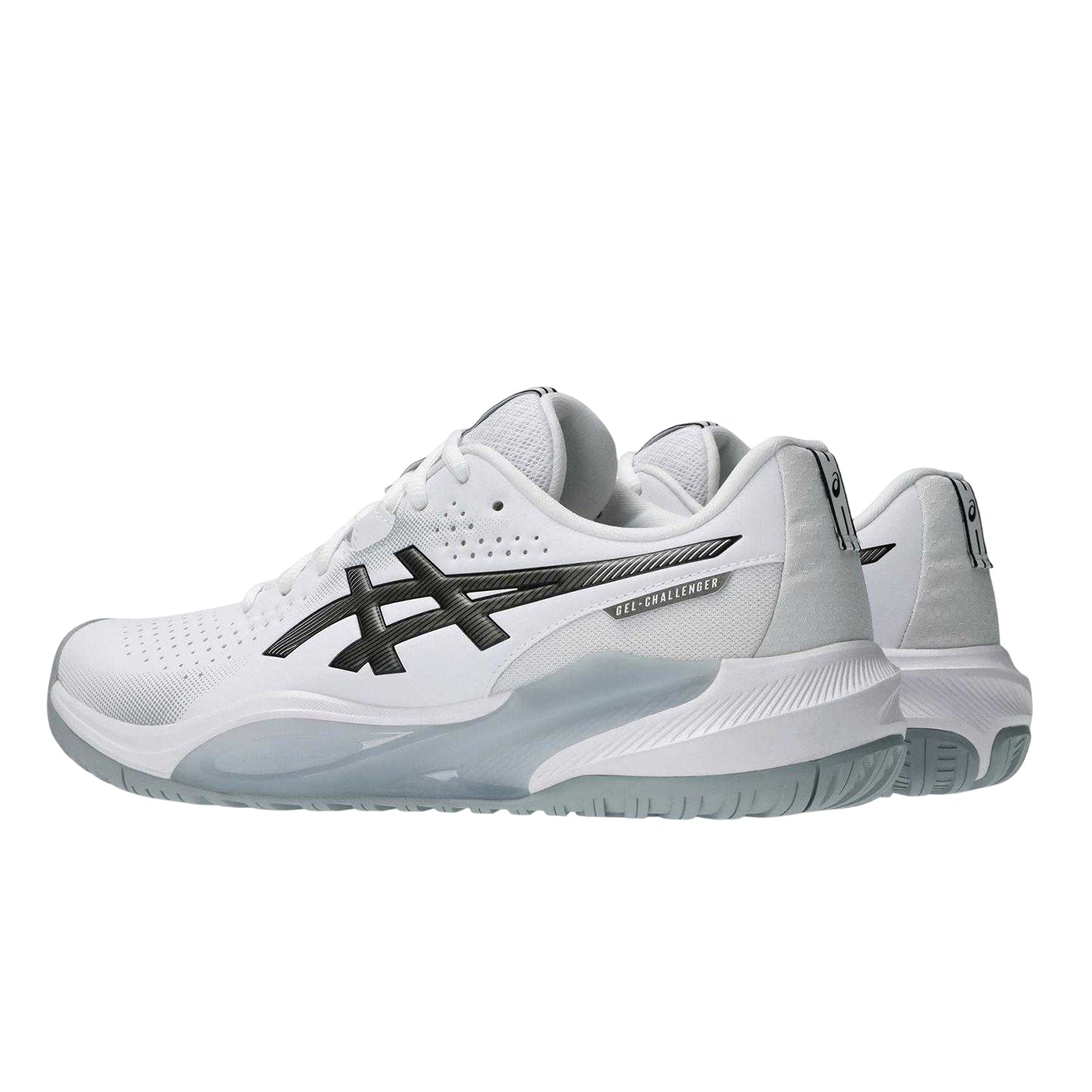 White - Back - Asics Mens Challenger 15 Tennis Shoes