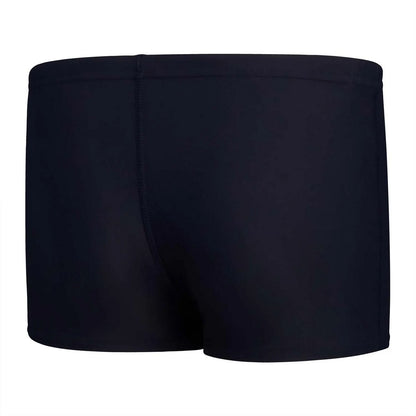 Navy - Back - Speedo Boys Medley Logo Swim Shorts