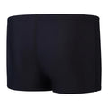 Black-Yellow - Back - Speedo Boys Medley Logo Swim Shorts