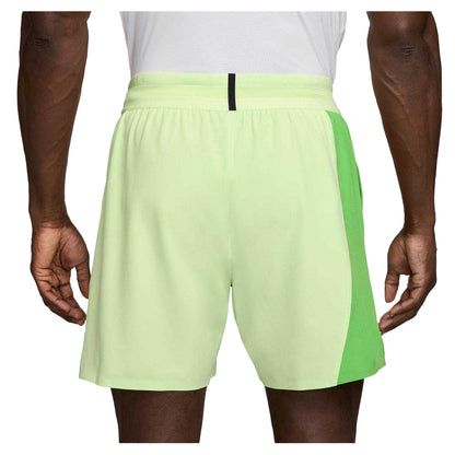 Green - Back - Nike Mens Slam Tennis Shorts