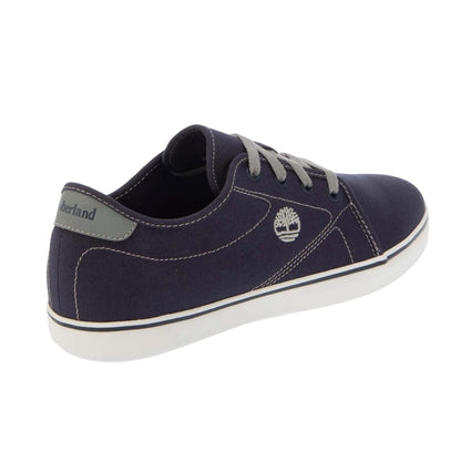 Navy - Back - Timberland Mens Skape Park Basic Low Trainers