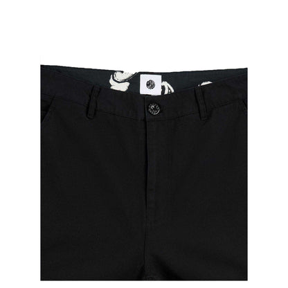 Black - Side - Pretty Green Mens Stamford Cargo Shorts