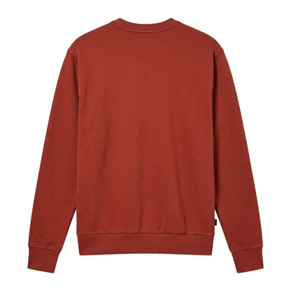 Burnt Henna - Back - Timberland Mens Tims Graphic Print Logo Sweatshirt