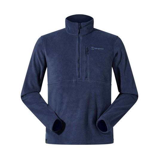 Dark Blue - Front - Berghaus Mens Polartech Fleece