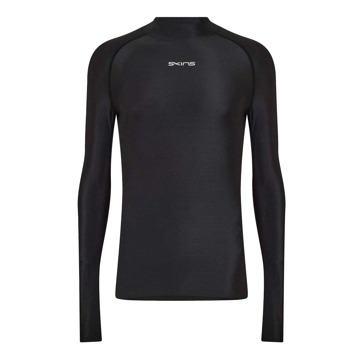 Black - Front - Skins Mens DNAmic Force Thermal Base Layer Top