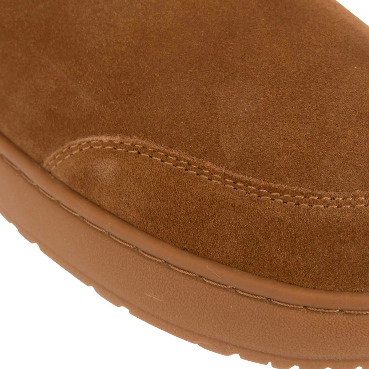 Chestnut - Close up - EverAu Womens-Ladies Rosella Cow Suede Outdoor Boots