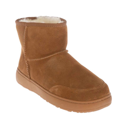 Chestnut - Front - EverAu Womens-Ladies Rosella Cow Suede Outdoor Boots