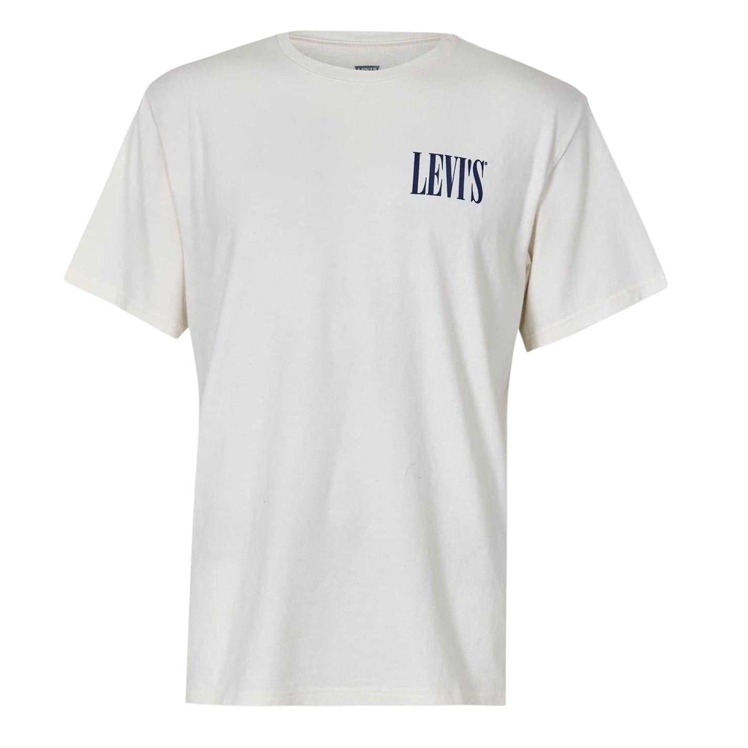 White - Front - Levis Mens Logo T-Shirt