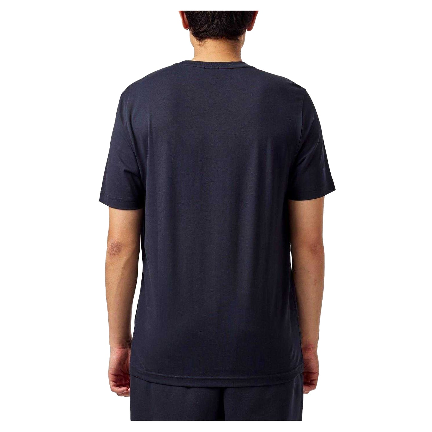 Navy - Back - Boss Mens Logo Regular T-Shirt