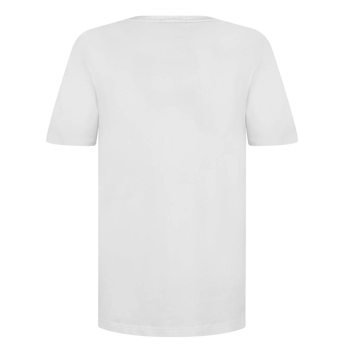 Pure White - Back - Boss Mens Logo Regular T-Shirt
