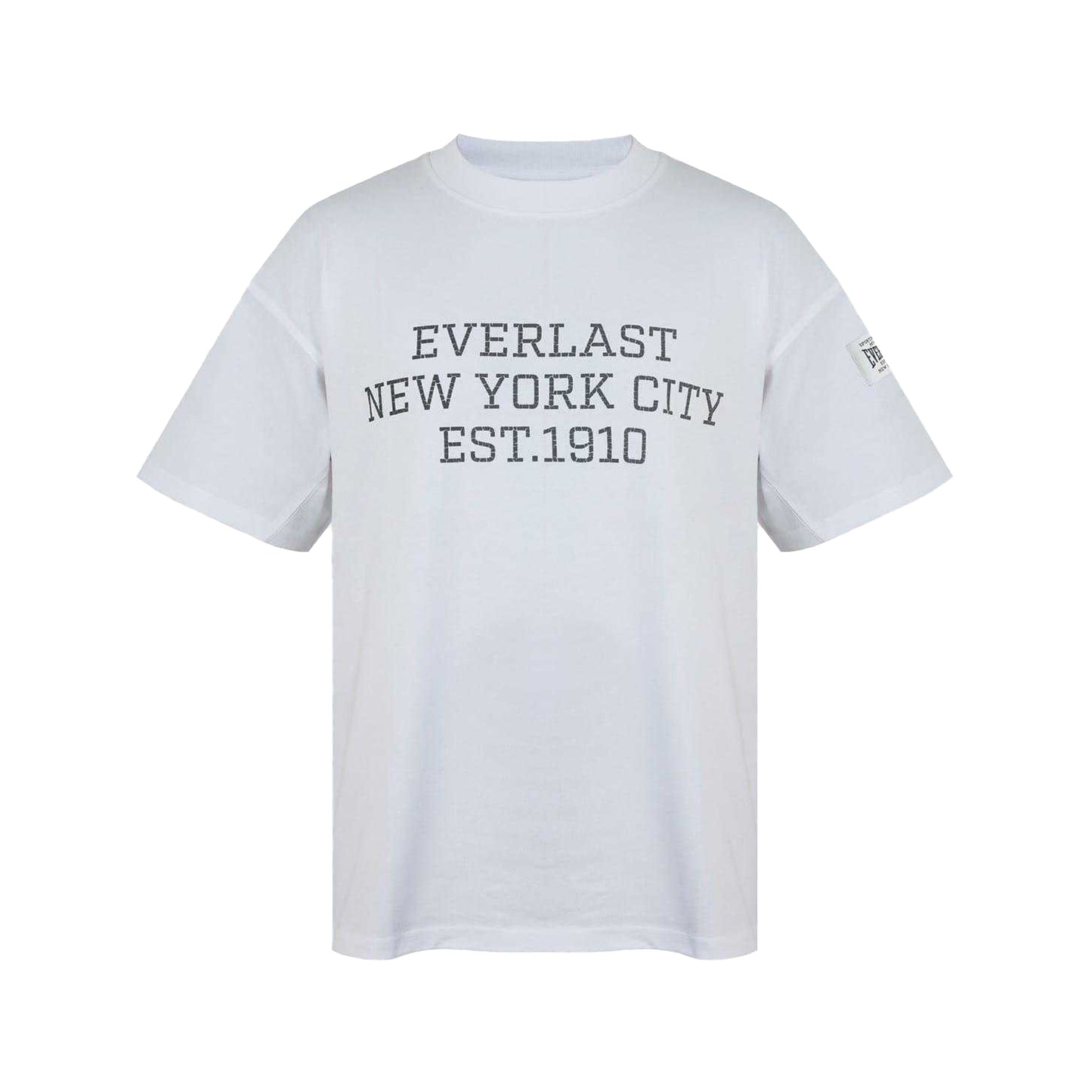 White - Front - Everlast Womens-Ladies Boyfriend T-Shirt