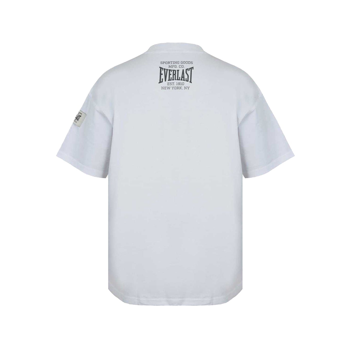 White - Back - Everlast Womens-Ladies Boyfriend T-Shirt