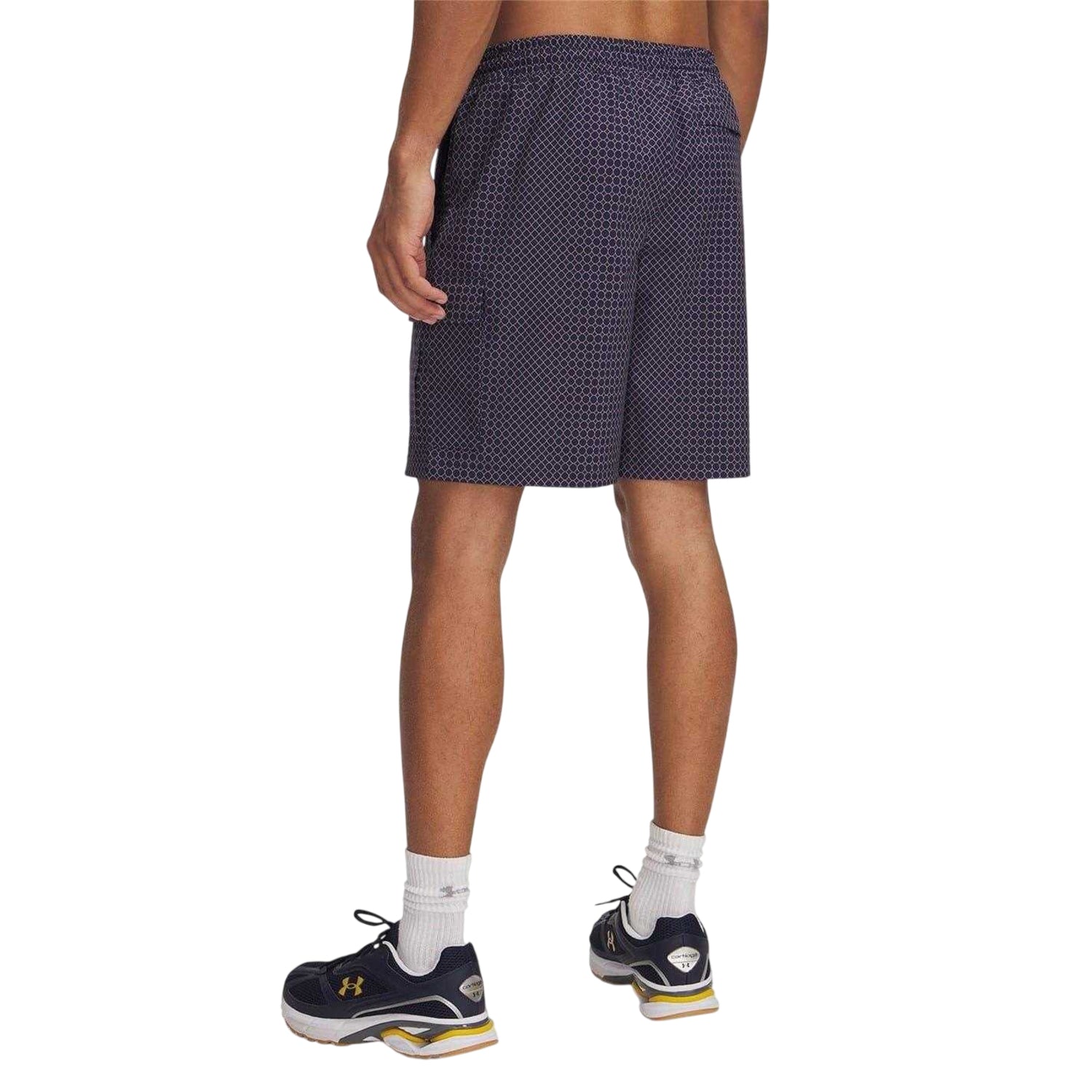 Blue - Back - Under Armour Mens Holiday Vibe Cargo Shorts