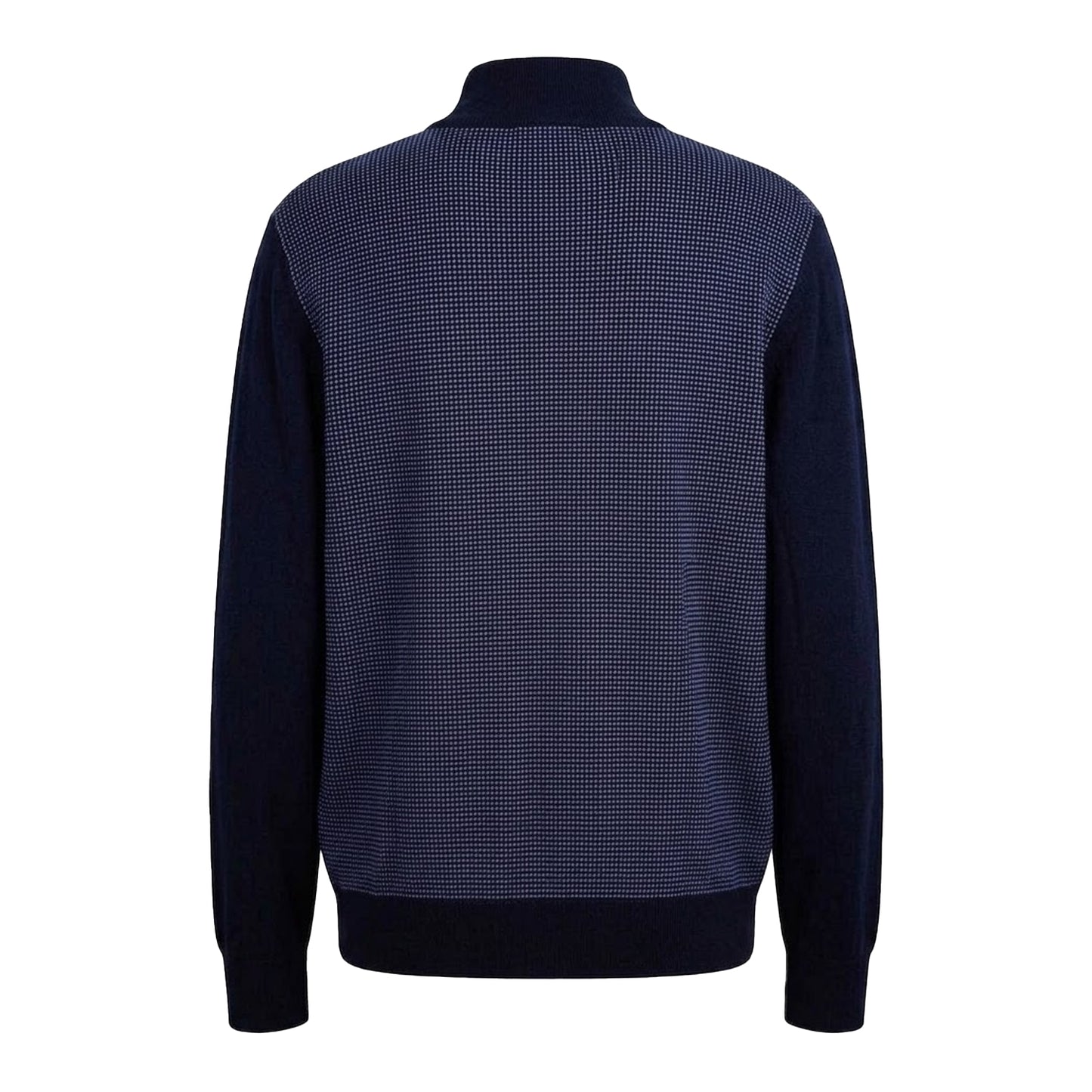 Dark Blue - Back - Boss Mens H Dambino Knitted Casual Jumper