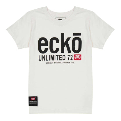 White - Front - Ecko Boys Unlimited T-Shirt