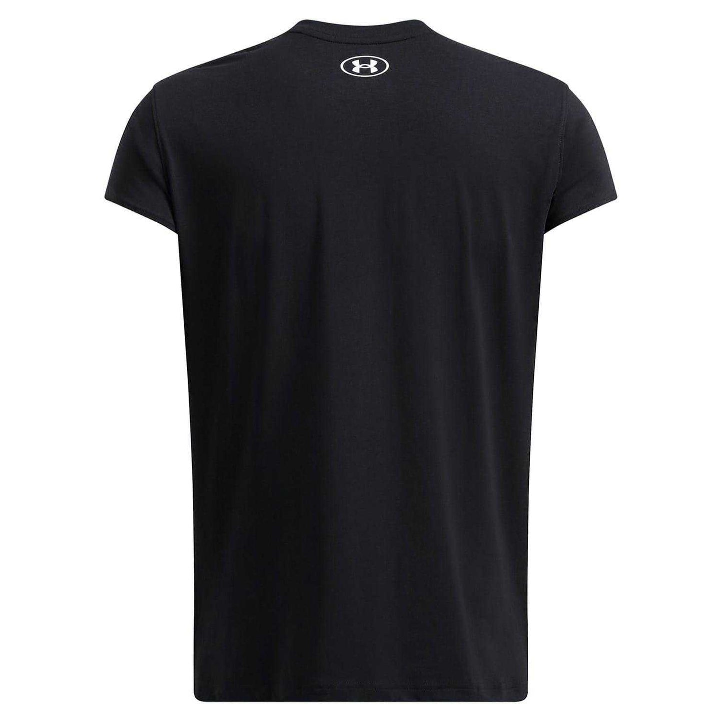 Black - Back - Under Armour Mens Project Rock T-Shirt