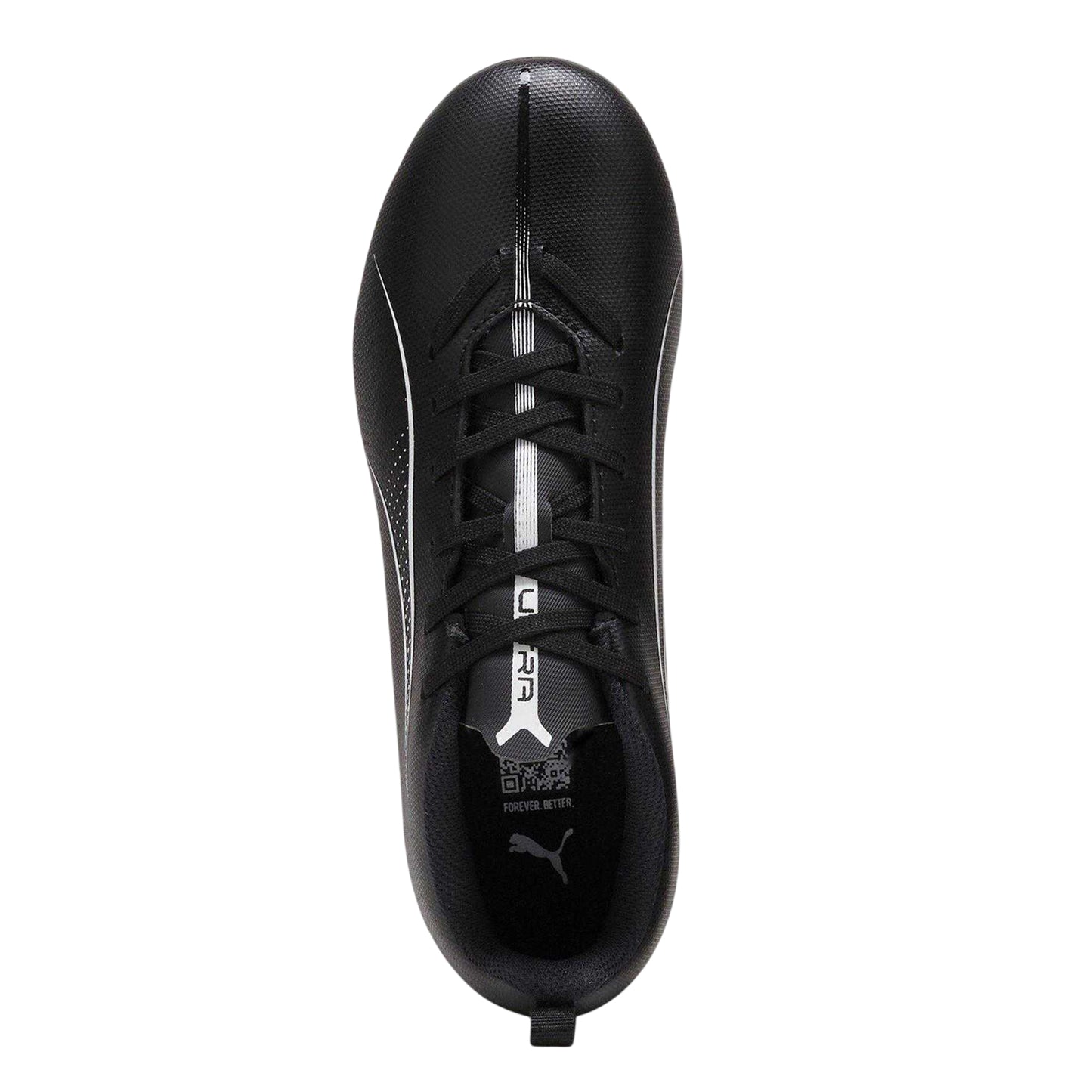 Black-White - Lifestyle - Puma Childrens-Kids Ultra 5 Play Firm Ground Football Boots