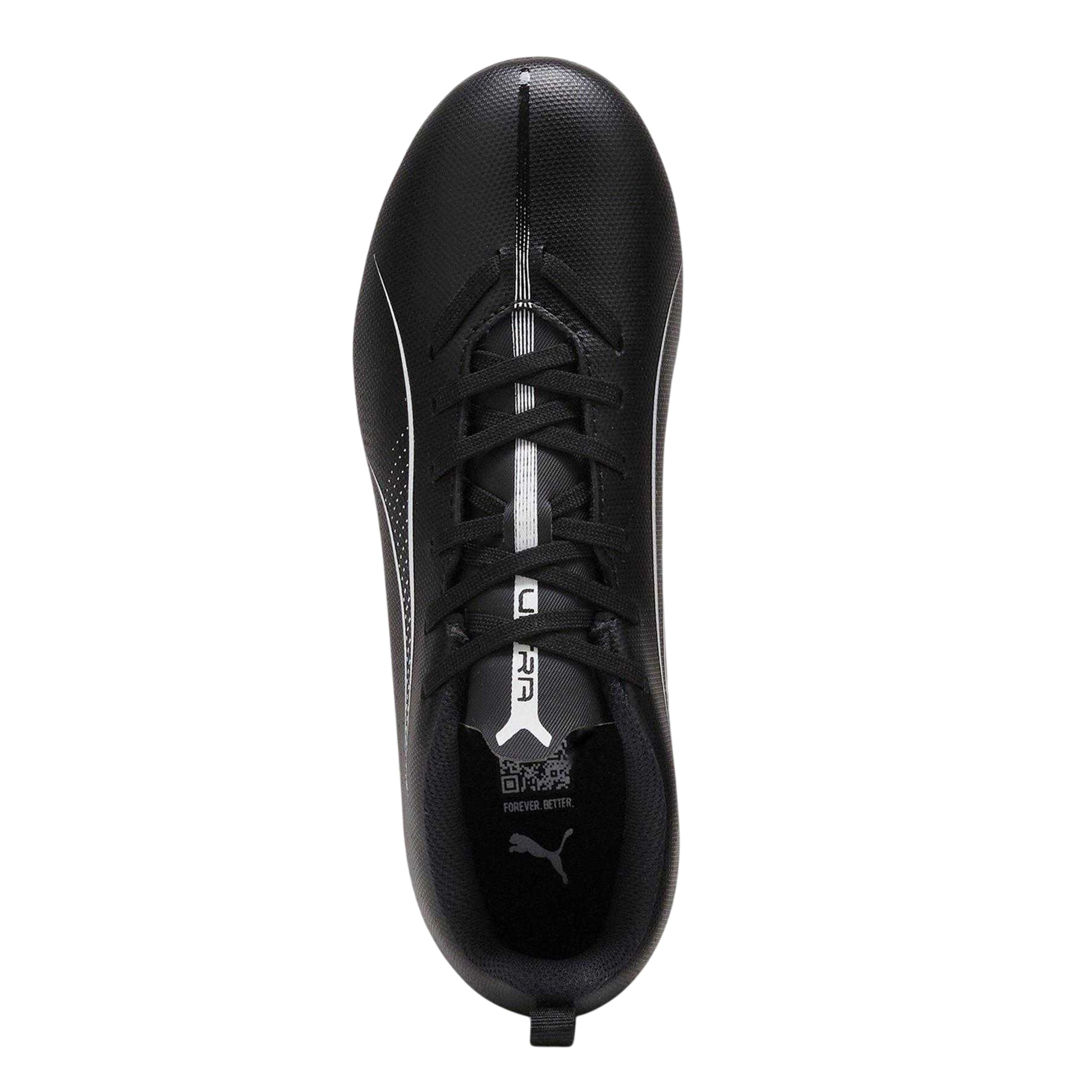 Black-White - Lifestyle - Puma Childrens-Kids Ultra 5 Play Firm Ground Football Boots